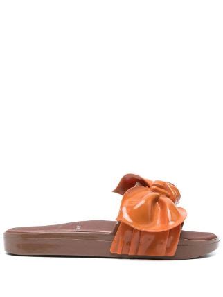 Viktor Rolf X Melissa Bow Detail Beach Slide Farfetch