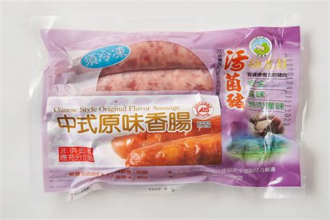 活菌豬 【原味】中式香腸 嚴選肉品 嘉一香活菌豬 嘉一香食品股份有限公司