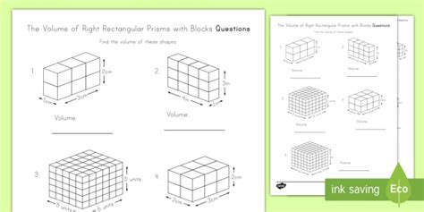 Rectangular Prism Volume Formula