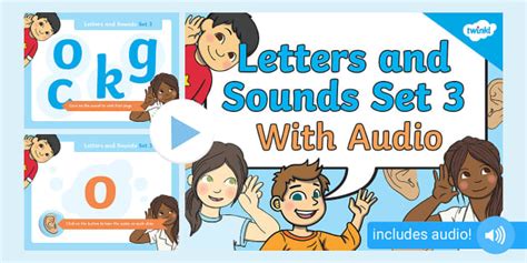 Phase 2 Set 3 Letters And Sounds With Audio Twinkl Phonics