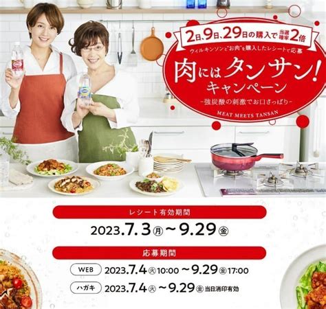 Yahooオークション 懸賞 応募 ウィルキンソン 肉にはタンサン キャ