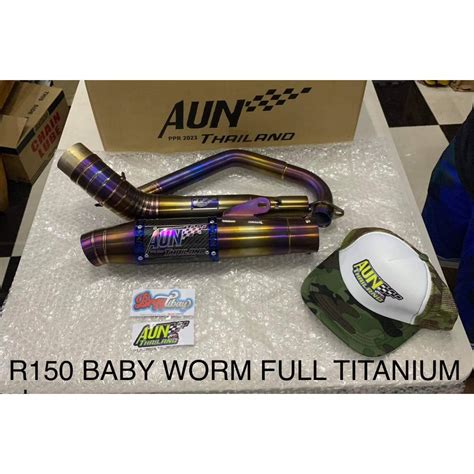 Aun Full Titanium For Raider 150 Carb Aerox V1 Aerox V2 Nmax V2 Shopee Philippines