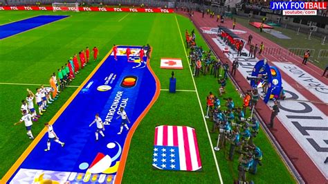 PES USA VS CANADA FINAL Copa America 2024 Full Match All Goals