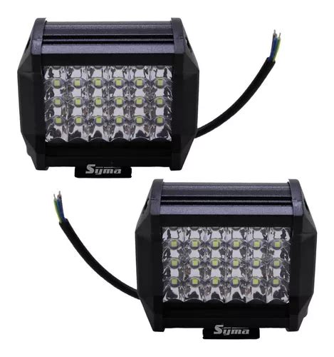 Par Faros 24 Led Auxiliar Dually Con Estrobo 4x4 72w MercadoLibre