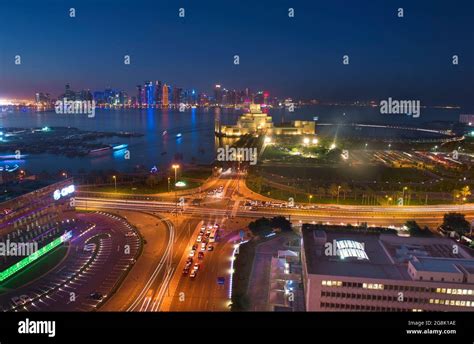 DOHA SKYLINE / QATAR Stock Photo - Alamy