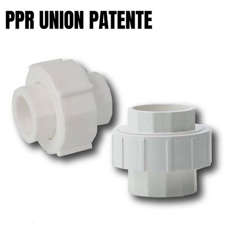 Ppr Fittings Pipe Union Patente White For Hotandcold 12 34” 1