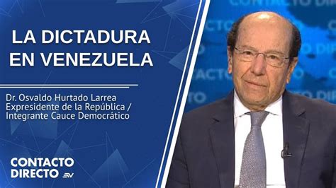 Entrevista con Osvaldo Hurtado Larrea Expresidente de la República