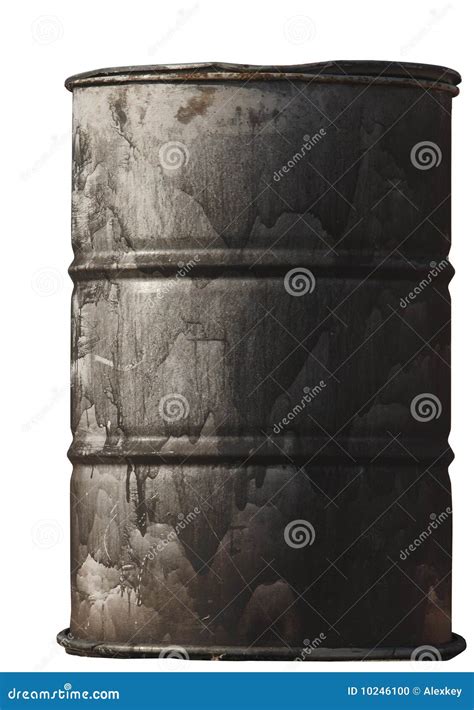 Old barrel stock photo. Image of pollution, black, poverty - 10246100