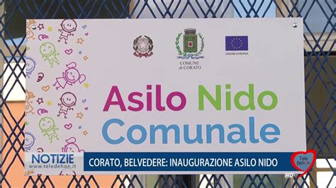 Corato Belvedere Inaugurazione Asilo Nido Comunale Youtube