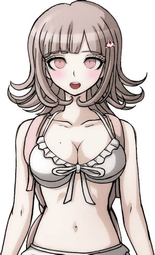 Image Chiaki Nanami Halfbody Sprite Swimsuit 2 Png Danganronpa