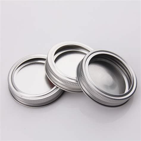 Custom Regular 70mm Wide Mouth 86mm Metal Cap Twist Off Lids Tinplate