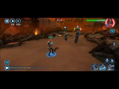 SWGOH Bo Mad Alor Solo Vs Darth Bane SEE Fail YouTube