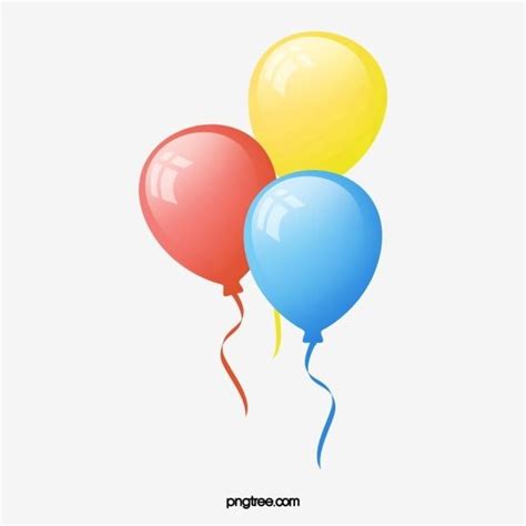 Birthday Balloon PNG Transparent, Vector Birthday Balloons, Birthday Balloons Clipart, Vector ...