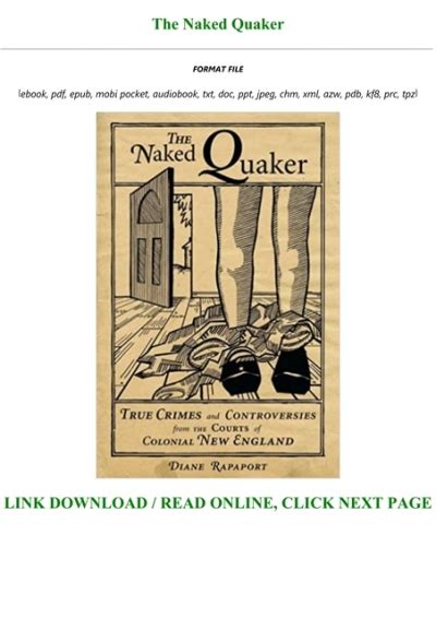 PDF The Naked Quaker FOR ANY DEVICE