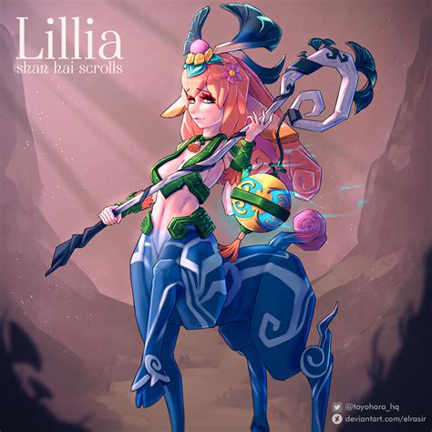 Lillia Fanart [league Of Legends] By Toyoharahq On Deviantart