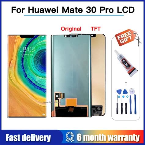 Original TFT Display For Huawei Mate 30 Pro LCD Touch Screen Digitizer