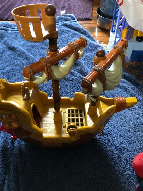 VEGGIE TALES PIRATE SHIP WITH CHARACTERS PLAYSET | #3862526247