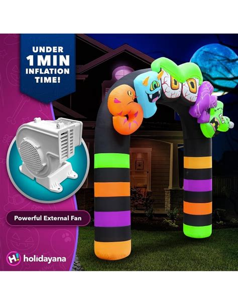 Holidayana Halloween Inflatables Large Ft Spooky Archway