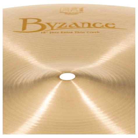 Meinl Byzance Jazz 16 Extra Thin Crash Gear4music