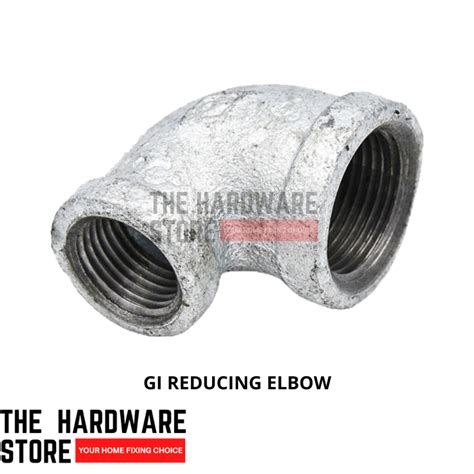 50MM Galvanized Iron GI Reducing Elbow Socket Tee Nipple Pipe Fitting