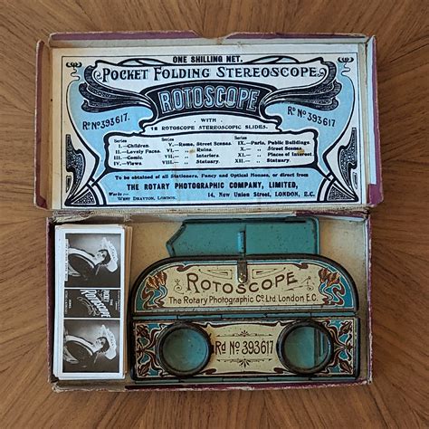 rotoscope rotary photographic  npg  london vintage