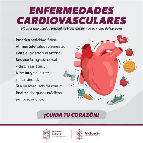 Cuida tu corazón para prevenir enfermedades cardiovasculares