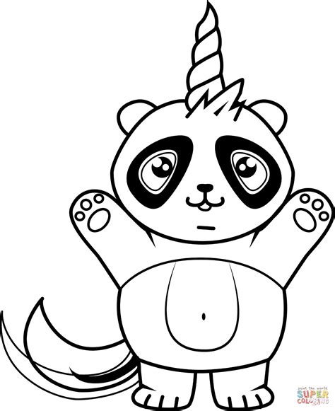 Oso Panda Unicornio Para Colorear Porn Sex Picture