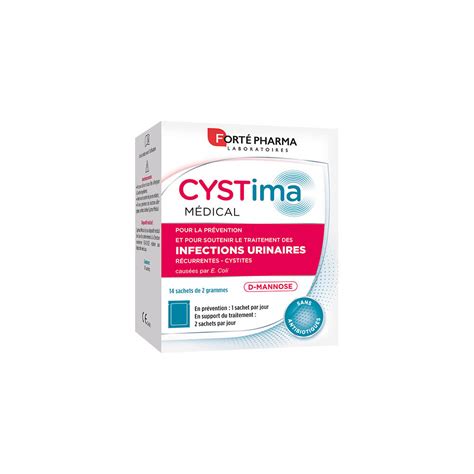 Cystima Médical Distribuer les compléments alimentaires Forté Pharma