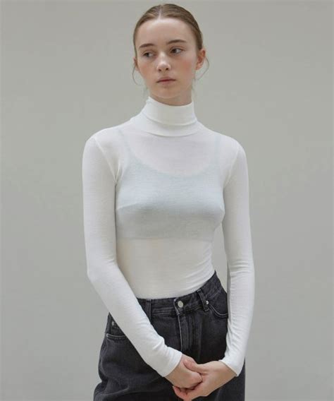 Musinsa Nick Nicole Soft Turtleneck Knit Ivory