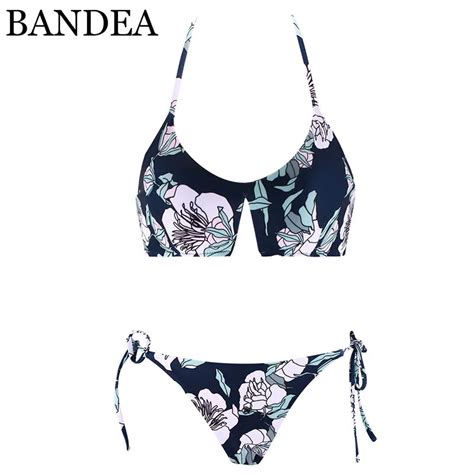 Bandea Bikini Women Sexy Swimwear Beach Thong Bikini Set Micro Biquini