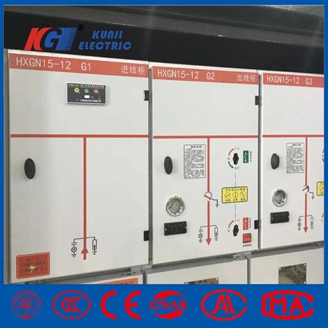 Hxgn Rmu Electric Indoor High Voltage Sf Gas Insulated Switchgear