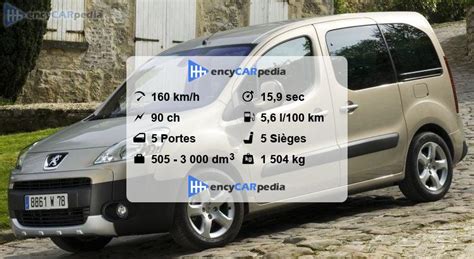 Peugeot Partner Tepee Hdi Fap Fiches Techniques