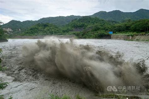 降雨挹注近滿庫 南化水庫調節性放水 生活 中央社 Cna