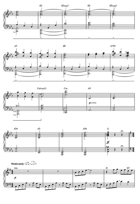 La La Land Epilogue Piano Sheet Music Easy Sheet Music