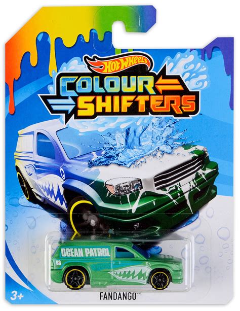 Количка Hot Wheels Colour Shifters Fandango с променящ се цвят на