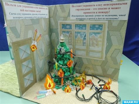 Дидактическое пособие-макет по пожарной безопасности «Детская шалость ...
