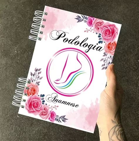 Caderno De Anamnese Podologia 200 Folhas 400 Páginas