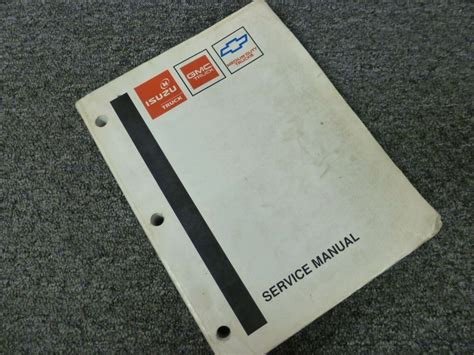 1988 Isuzu Nrr Truck Service Manual Diy Repair Manuals