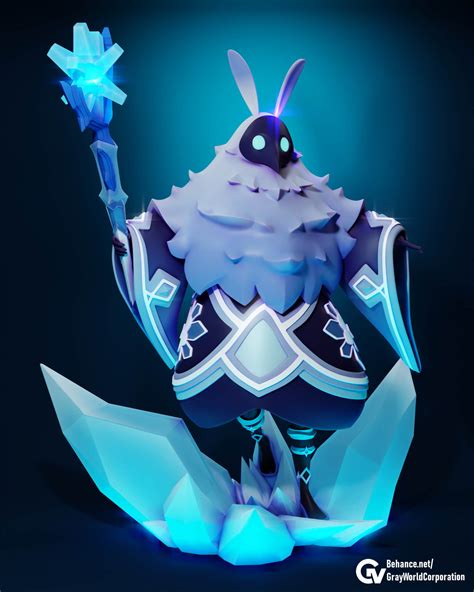 Cryo Abyss Mage - Genshin Impact 3D Print Model by Gray World Corporation