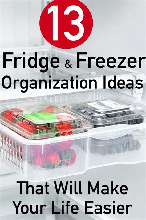 Crazy Clever Ideas To Organize Your Fridge And Freezer The