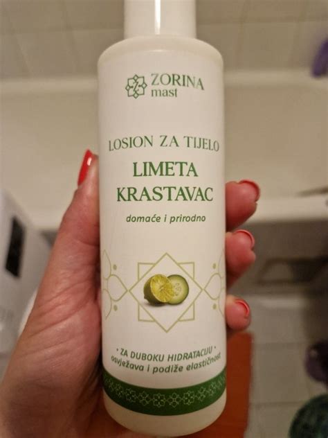 Zorina Mast Losion Za Tijelo Limeta Krastavac Inci Beauty