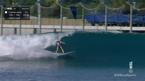 Wsl Tatiana Weston Webb Vai Semifinal Em Surf Ranch Wsl Ge