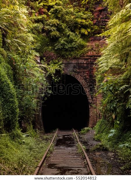 Hidden Old Train Tunnel Helensburgh Sydney Stock Photo 552014812