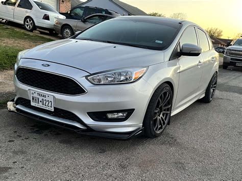 2015 Ford Focus Wheel Offset Nearly Flush Lowering Springs 1593449