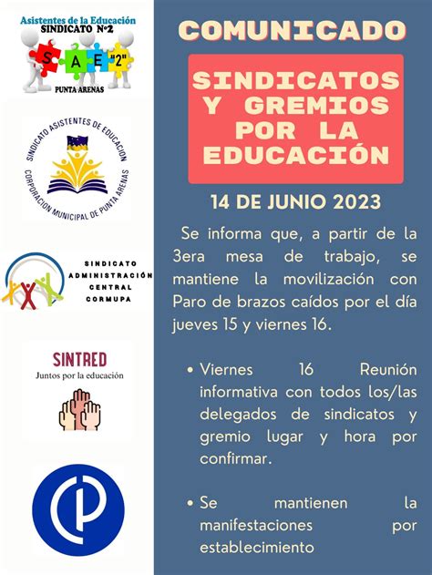 Sindicatos y gremios de la Educación municipal de Punta Arenas