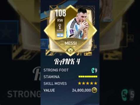 All L Messi Fifa Mobile Cards Youtube