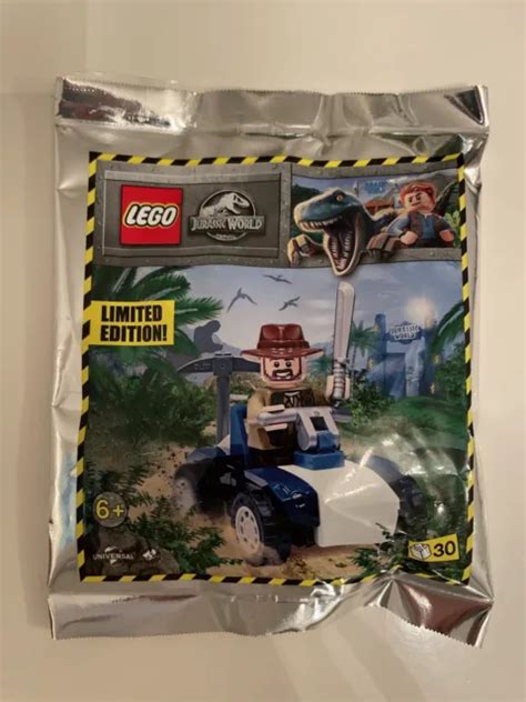 Lego Jurassic World Limited Edition Minifigure Polybag Picclick Uk