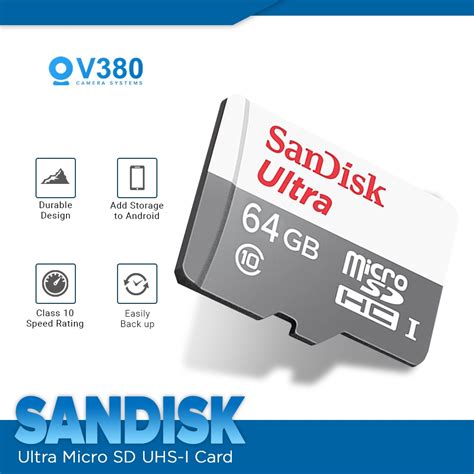 Thẻ Nhớ Micro Sdhc Sandisk 16gb Class 10 Ultra Bảo Hành 7 Năm