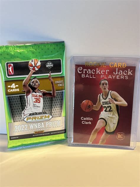 Caitlin Clark Rookie Card Cracker Jack Iowa Grelly Nederland