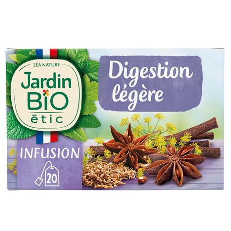 Jardin Bio Etic Infusion Digestion L G Re Badiane Anis Et Fenouil